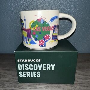 Starbucks Discovery Series 14oz LAS VEGAS Mug Cup 2024 Casino Strip Sin City NEW